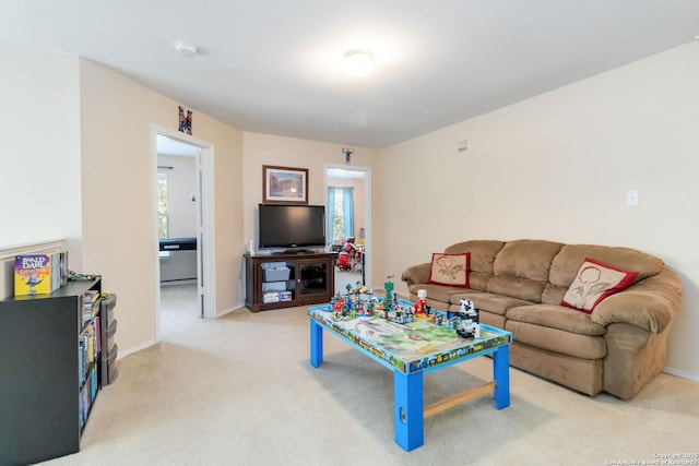 11807 Amber Tree, San Antonio, TX 78254 - living room with light colored carpet and baseboards