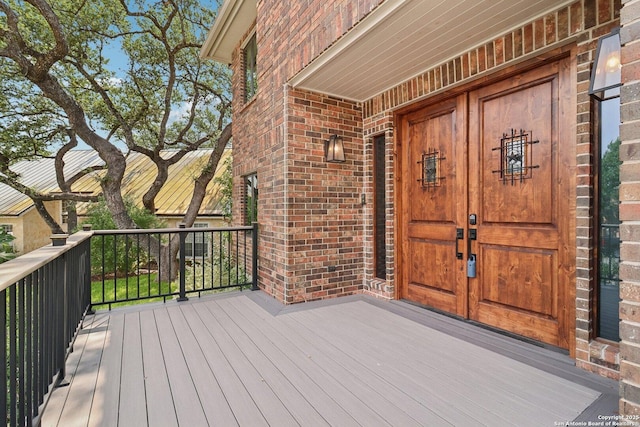 3902 Creek Pt, San Antonio, TX 78230 - entrance to property featuring brick siding