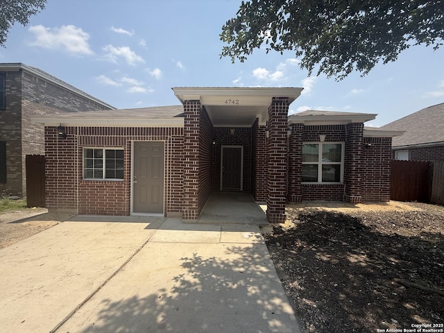 4742 Highland Farm, San Antonio, TX 78244 - view of front of house featuring brick siding