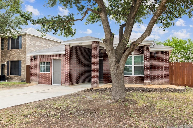 4742 Highland Farm, San Antonio, TX 78244 - view of front of house with brick siding