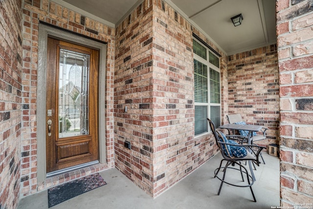 2023 Wilby Ln, San Antonio, TX 78253 - view of exterior entry featuring brick siding