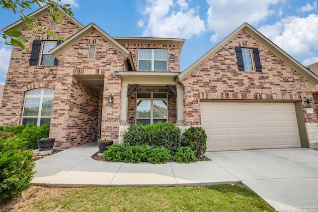 2023 Wilby Ln, San Antonio, TX 78253 - view of front of property featuring brick siding and concrete driveway