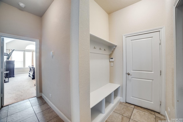 2023 Wilby Ln, San Antonio, TX 78253 - mudroom with baseboards and light tile patterned flooring