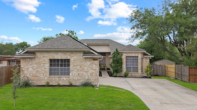 4303 Lakebend W, San Antonio, TX 78244 - view of front of property featuring brick siding and roof with shingles