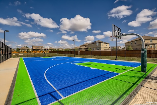 4823 Swing Arc, San Antonio, TX 78261 - view of sport court with community basketball court and a residential view