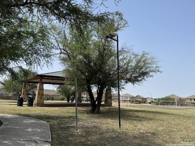 5726 Ivans Farm, San Antonio, TX 78244 - view of property's community with a gazebo and an area for soccer
