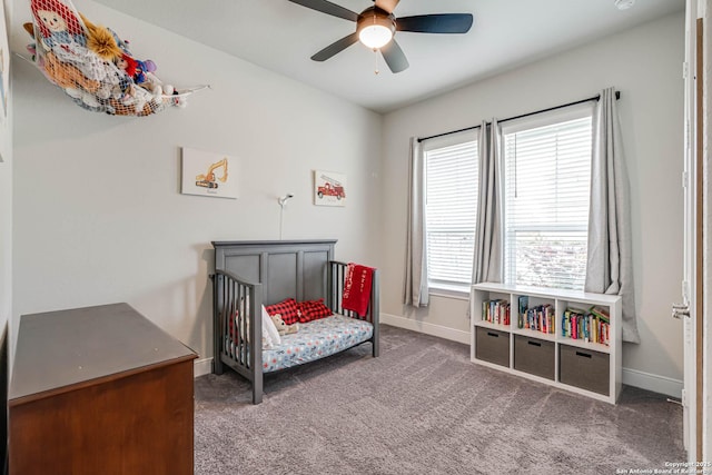 22806 Rio Salado, San Antonio, TX 78261 - bedroom with carpet floors and ceiling fan
