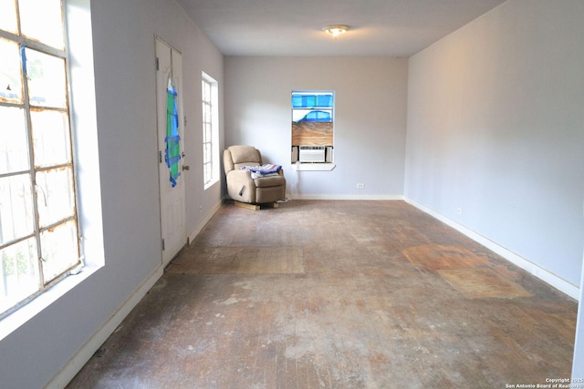 418 Cavalier, San Antonio, TX 78225 - unfurnished room with baseboards and cooling unit
