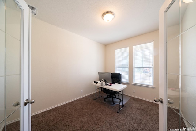 7207 Independence Way, San Antonio, TX 78223 - carpeted home office featuring french doors and baseboards