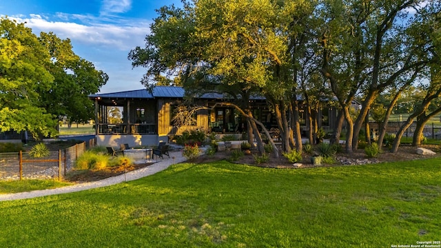 159 Inspiration, Fredericksburg, TX 78624 - view of front facade with metal roof