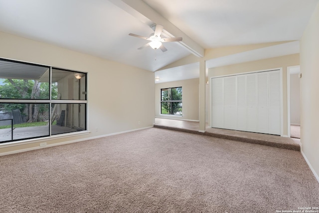4863 Castle Shield, San Antonio, TX 78218 - unfurnished room featuring a ceiling fan, carpet flooring, and baseboards