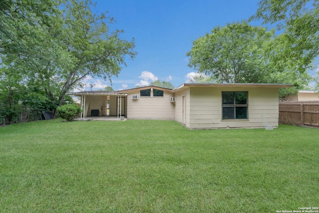 4863 Castle Shield, San Antonio, TX 78218 - back of property with a patio area
