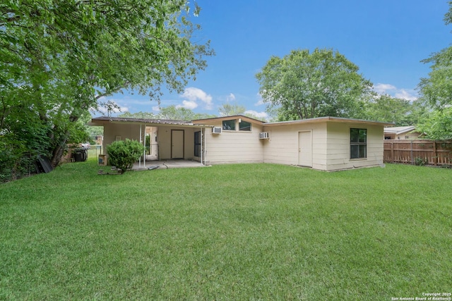 4863 Castle Shield, San Antonio, TX 78218 - rear view of property with a patio area