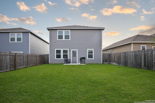 12855 Cygnus, San Antonio, TX 78245 - back of property with a patio area