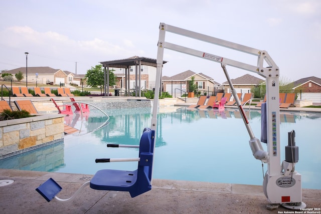 12855 Cygnus, San Antonio, TX 78245 - community pool with a residential view