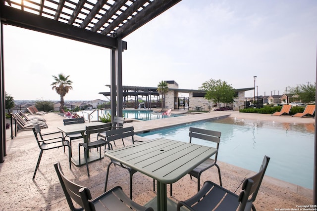 12855 Cygnus, San Antonio, TX 78245 - community pool featuring a pergola and a patio area