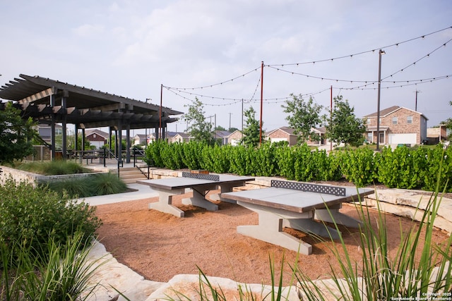 12855 Cygnus, San Antonio, TX 78245 - view of home's community with a pergola and a residential view