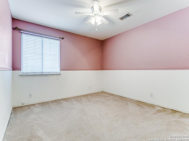 14342 Markham Ln, San Antonio, TX 78247 - carpeted spare room with ceiling fan and baseboards