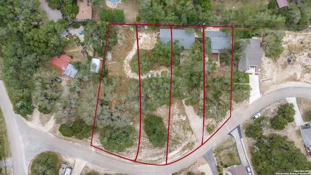 1071 Diamondhead Dr, Canyon Lake, TX 78133 - bird's eye view