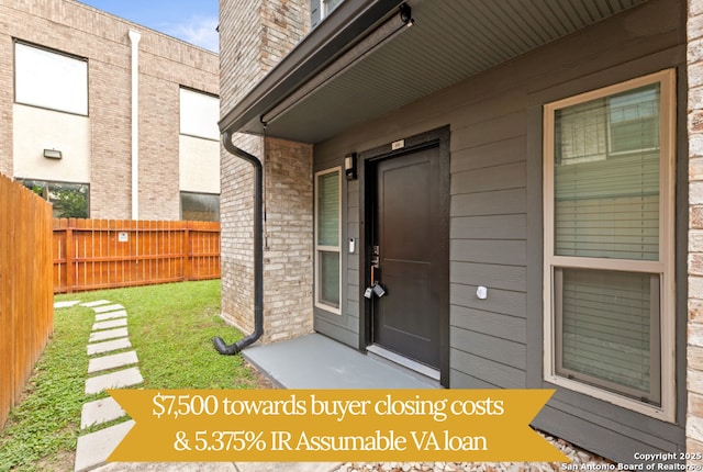 2718 Old Field Dr Unit 101, San Antonio, TX 78247 - view of exterior entry featuring brick siding