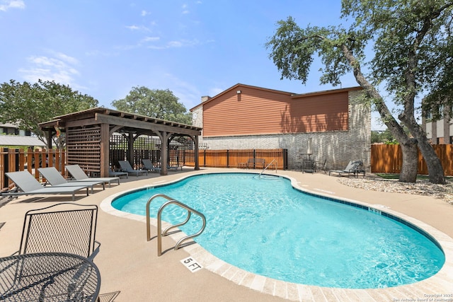 2718 Old Field Dr Unit 101, San Antonio, TX 78247 - community pool featuring a fenced backyard, a patio, and a gazebo
