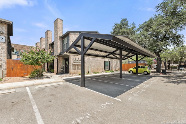 2718 Old Field Dr Unit 101, San Antonio, TX 78247 - view of partially covered parking lot