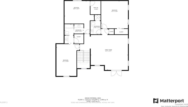 1015 Campanile, San Antonio, TX 78258 - property floor plan