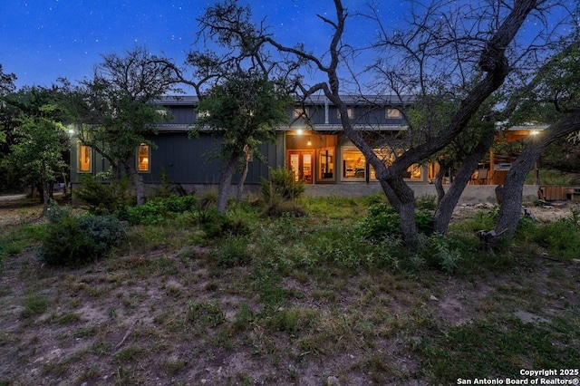 231 Doris Dr, Kerrville, TX 78028 - view of rear view of house