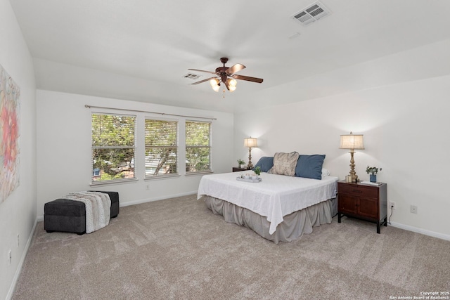18719 Needle Rock, San Antonio, TX 78258 - carpeted bedroom with baseboards and ceiling fan