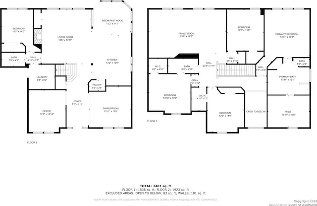 18719 Needle Rock, San Antonio, TX 78258 - room layout