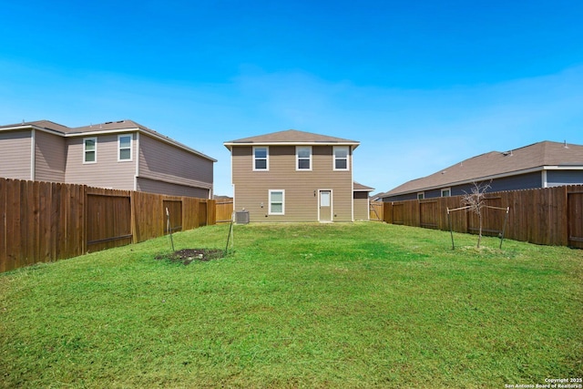11042 Eyelet Hbr, Converse, TX 78109 - rear view of property featuring central air condition unit