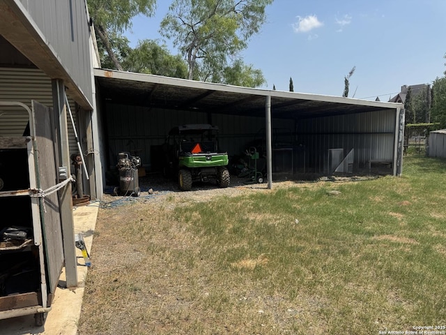 7084 Richter, Elmendorf, TX 78112 - view of parking featuring a pole building