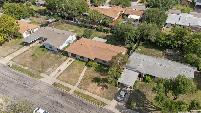 4503 Tropical, San Antonio, TX 78218 - aerial view of property's location with nearby suburban area