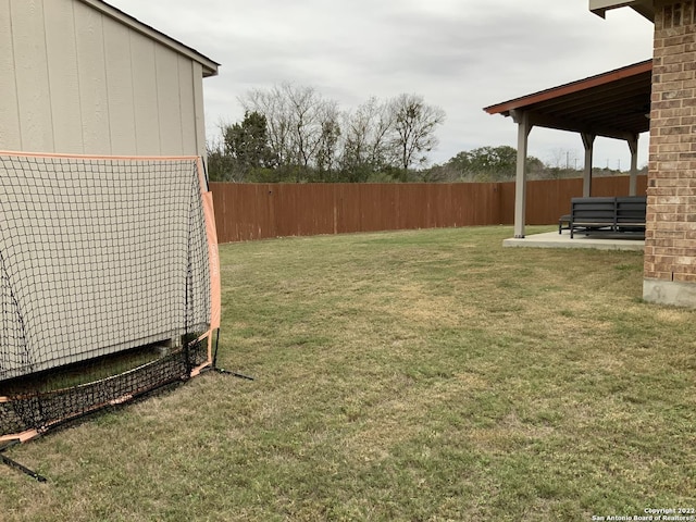 8922 Trail Dust, San Antonio, TX 78254 - view of yard featuring a patio