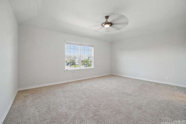 21902 Backspin, San Antonio, TX 78261 - carpeted empty room featuring ceiling fan and baseboards