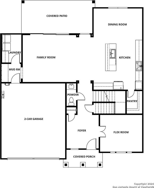 174 Azalea Aly, Castroville, TX 78009 - property floor plan