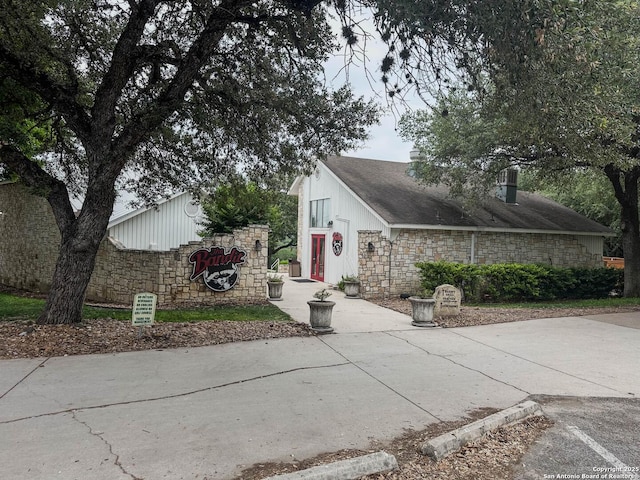 228 Long Crk, New Braunfels, TX 78130 - view of front of property with stone siding