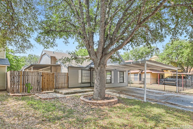 8010 Indian Bnd, San Antonio, TX 78250 - view of front of property with a gate