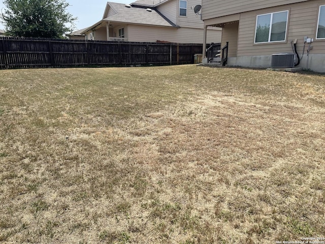12242 Bening Vly, Schertz, TX 78154 - view of yard with central air condition unit