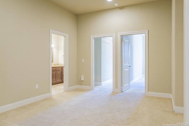 4171 Texas Elm, San Antonio, TX 78230 - empty room featuring light carpet and a smoke detector