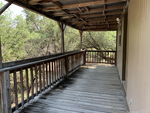 1076 Eastview, Canyon Lake, TX 78133 - view of deck