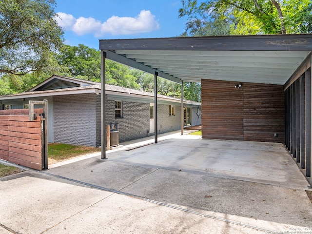 602 Northridge, San Antonio, TX 78209 - view of parking with a carport