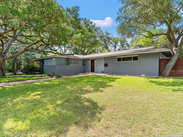 602 Northridge, San Antonio, TX 78209 - view of front of house with brick siding