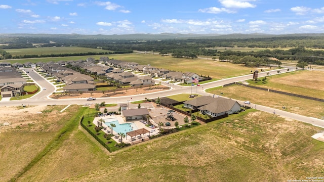 948 Black Horse Way, San Antonio, TX 78260 - aerial perspective of suburban area with a pool area