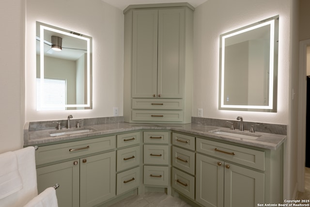8718 Paseo Oaks, San Antonio, TX 78255 - bathroom with double vanity