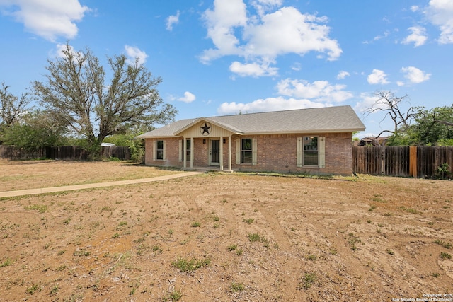 1312 Acorn, Hondo, TX 78861 - single story home with brick siding