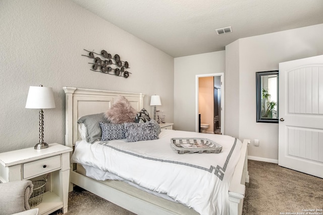25514 Vista Bella, San Antonio, TX 78260 - bedroom featuring carpet, ensuite bathroom, and baseboards