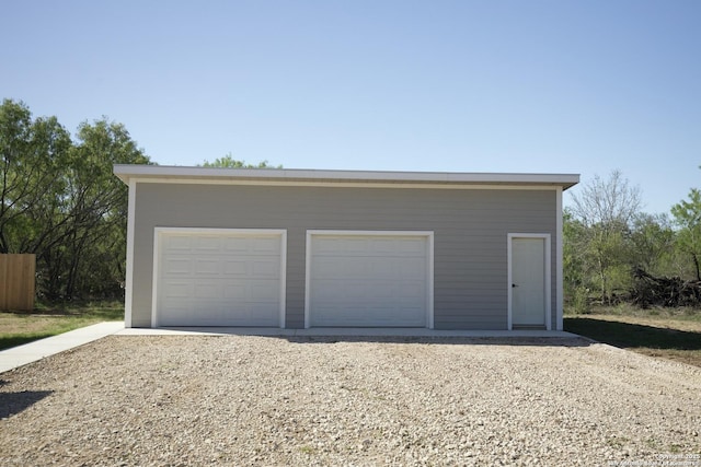 1556 County Road 2537, Moore, TX 78057 - view of detached garage