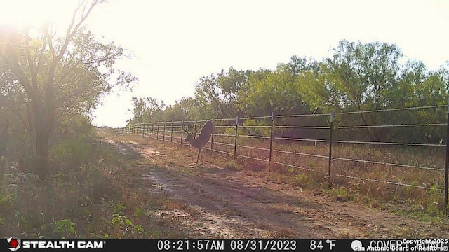1185 County Road 7718, Devine, TX 78016 - view of dirt / gravel road featuring a view of countryside