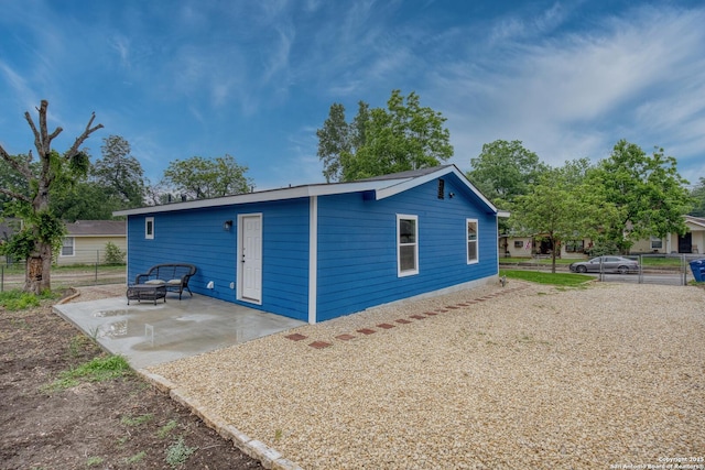1437 Avant, San Antonio, TX 78210 - rear view of house with a patio area